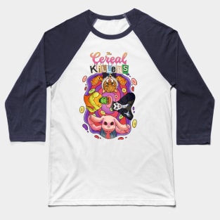 The Cereal Killers Sugar Rush Baseball T-Shirt